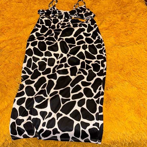 Cow Print Dress - Picture 1 of 3
